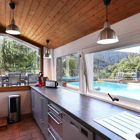 Le Blanc - Jacuzzi / Piscine / Sauna Chalet *